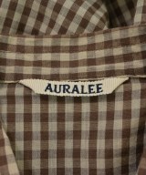 AURALEE（オーラリー）カジュアルシャツ 茶 サイズ:5(L位) メンズ/2200703130051