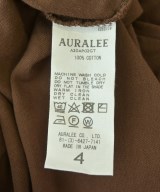 AURALEE（オーラリー）Tシャツ・カットソー 茶 サイズ:4(M位) メンズ/2200706919035