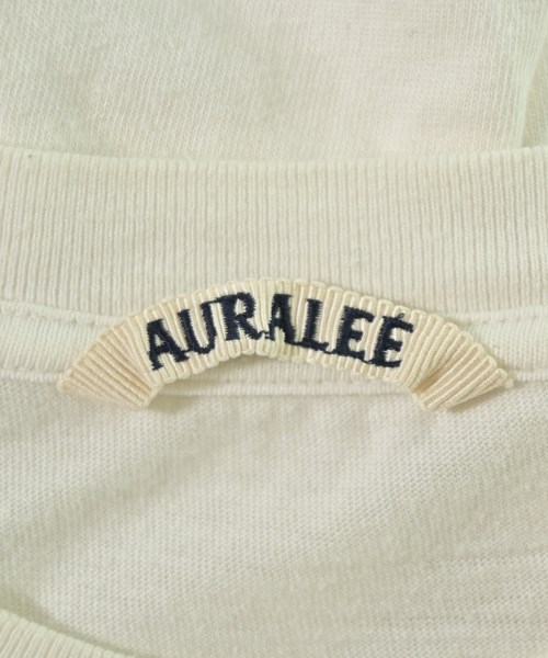 AURALEE（オーラリー）Tシャツ・カットソー 白 サイズ:5(L位) メンズ/2200707731056