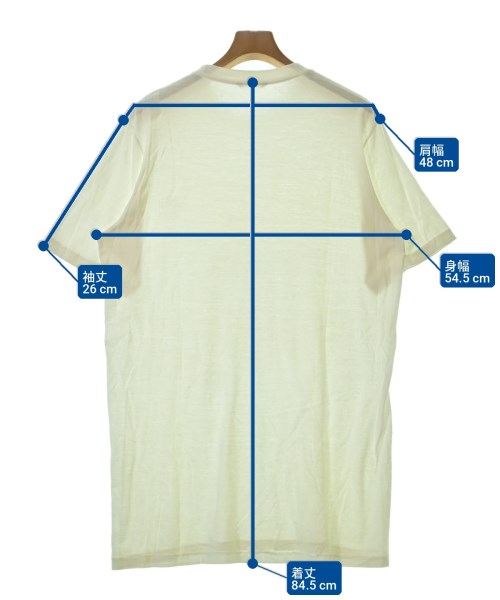 AURALEE（オーラリー）Tシャツ・カットソー 白 サイズ:5(L位) メンズ/2200707731056