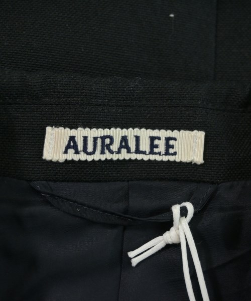 AURALEE（オーラリー）テーラードジャケット 黒 サイズ:3(S位) メンズ/2200707792026