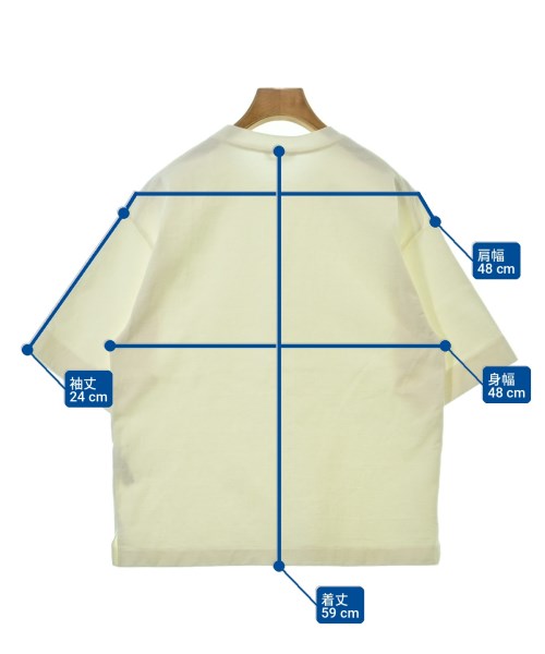 AURALEE（オーラリー）Tシャツ・カットソー 白 サイズ:1(M位) レディース/2200708349045