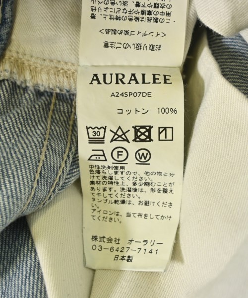 AURALEE（オーラリー）デニムパンツ 青 サイズ:5(L位) メンズ/2200708506028