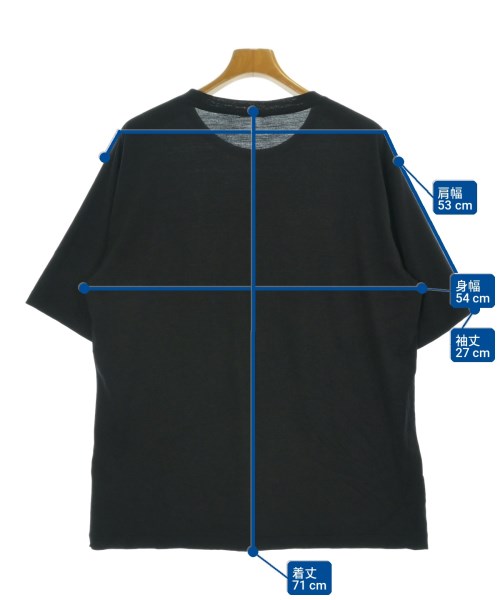 AURALEE（オーラリー）Tシャツ・カットソー 黒 サイズ:5(L位) メンズ/2200708978061