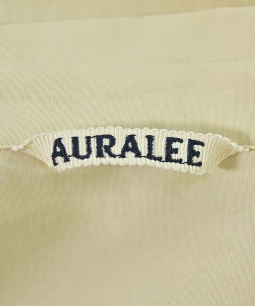 AURALEE（オーラリー）カジュアルシャツ 黄 サイズ:3(S位) メンズ/2200709648048