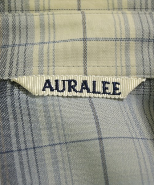 AURALEE（オーラリー）カジュアルシャツ グレー サイズ:5(L位) メンズ/2200709377016