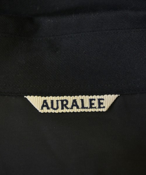 AURALEE（オーラリー）カジュアルシャツ 黒 サイズ:3(S位) メンズ/2200710139030