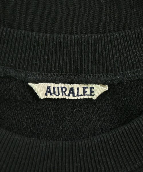 AURALEE（オーラリー）スウェット 黒 サイズ:3(S位) メンズ/2200708915165