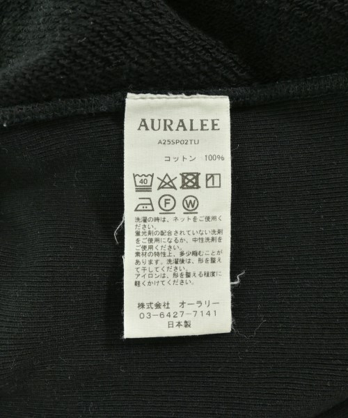 AURALEE（オーラリー）スウェット 黒 サイズ:3(S位) メンズ/2200708915165