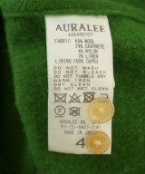 AURALEE（オーラリー）カジュアルシャツ 緑 サイズ:4(M位) メンズ/2200710341020