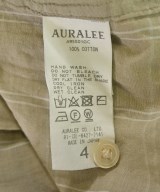 AURALEE（オーラリー）カジュアルシャツ ベージュ サイズ:4(M位) メンズ/2200710432049