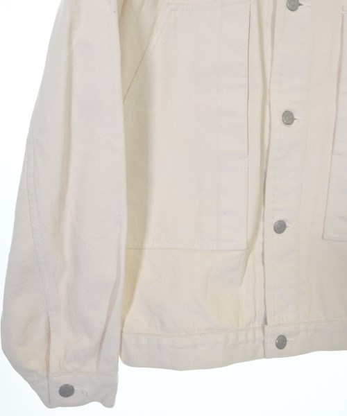 AURALEE（オーラリー）デニムジャケット 白 サイズ:5(L位) メンズ/2200662536321