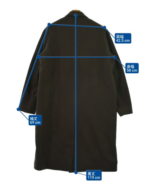 AURALEE（オーラリー）チェスターコート 茶 サイズ:3(S位) メンズ/2200662790013