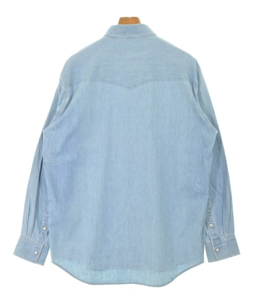 AURALEE（オーラリー）カジュアルシャツ 青 サイズ:4(M位) メンズ/2200663341054