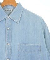 AURALEE（オーラリー）カジュアルシャツ 青 サイズ:4(M位) メンズ/2200663341054