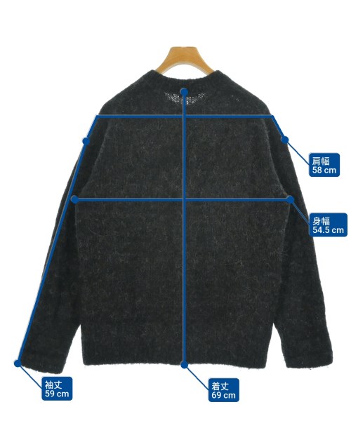 AURALEE（オーラリー）ニット・セーター グレー サイズ:4(XL位) メンズ/2200660314037