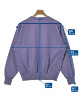 AURALEE（オーラリー）スウェット 紫 サイズ:1(XS位) メンズ/2200664276027