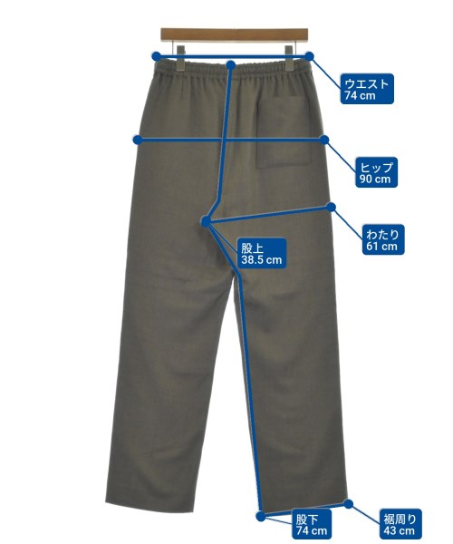 AURALEE（オーラリー）その他 茶 サイズ:4(M位) メンズ/2200664497064