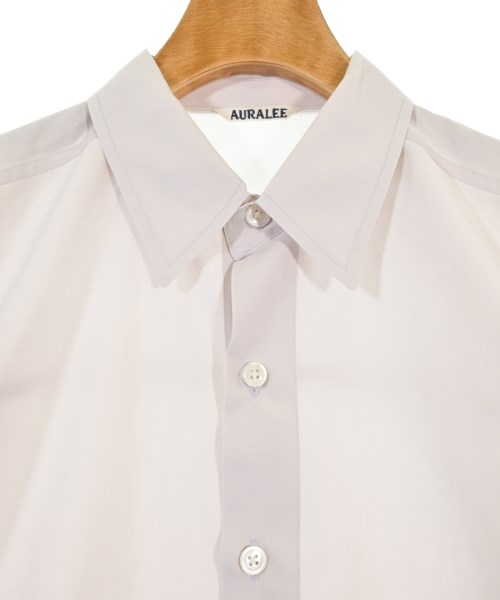 AURALEE（オーラリー）カジュアルシャツ ピンク サイズ:4(M位) メンズ/2200664592059