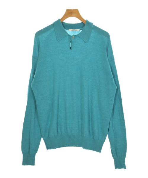 AURALEE(オーラリー)ニット・セーター 青 サイズ:3(S位)/2200664597030