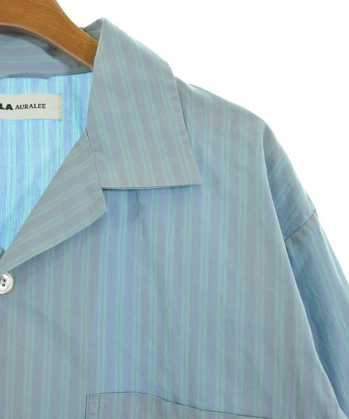 AURALEE（オーラリー）カジュアルシャツ 青 サイズ:S メンズ/2200662951186