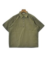 AURALEE（オーラリー）カジュアルシャツ カーキ サイズ:4(M位) メンズ/2200662935094