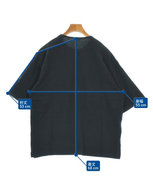 AURALEE（オーラリー）Tシャツ・カットソー 黒 サイズ:3(S位) メンズ/2200666605023