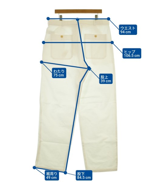 AURALEE（オーラリー）その他 白 サイズ:4(M位) メンズ/2200666697035