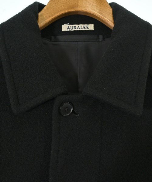 AURALEE（オーラリー）ステンカラーコート 黒 サイズ:4(M位) メンズ/2200666996015
