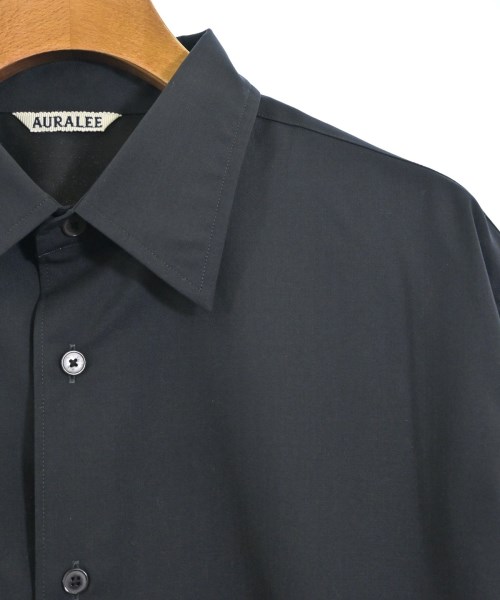 AURALEE（オーラリー）カジュアルシャツ 紺 サイズ:3(S位) メンズ/2200667019027