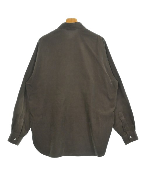 AURALEE（オーラリー）カジュアルシャツ 茶 サイズ:4(M位) メンズ/2200667195028