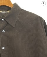 AURALEE（オーラリー）カジュアルシャツ 茶 サイズ:4(M位) メンズ/2200667195028