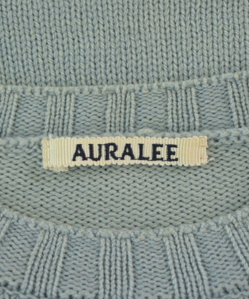 AURALEE（オーラリー）ニット・セーター 青 サイズ:5(L位) メンズ/2200663678020