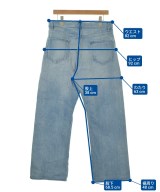 AURALEE（オーラリー）デニムパンツ 青 サイズ:4(M位) メンズ/2200668602020