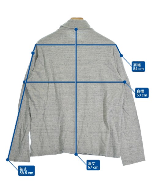 AURALEE（オーラリー）Tシャツ・カットソー グレー サイズ:5(L位) メンズ/2200668800075