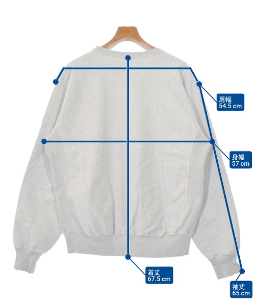 AURALEE（オーラリー）スウェット グレー サイズ:4(M位) メンズ/2200668831024