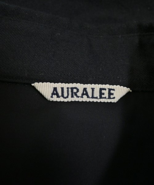 AURALEE（オーラリー）カジュアルシャツ 黒 サイズ:3(S位) メンズ/2200666372055