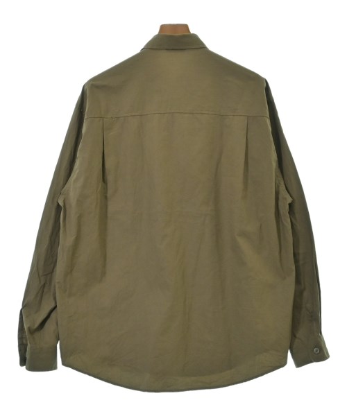 AURALEE（オーラリー）カジュアルシャツ 茶 サイズ:4(M位) メンズ/2200670657025