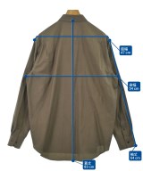 AURALEE（オーラリー）カジュアルシャツ カーキ サイズ:5(L位) メンズ/2200671028015