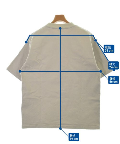 AURALEE（オーラリー）Tシャツ・カットソー ベージュ サイズ:4(M位) メンズ/2200671594022