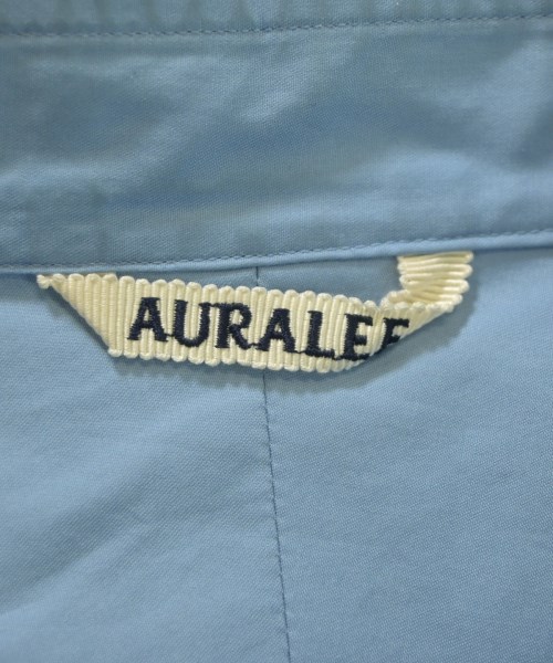 AURALEE（オーラリー）カジュアルシャツ 青 サイズ:5(L位) メンズ/2200671884079