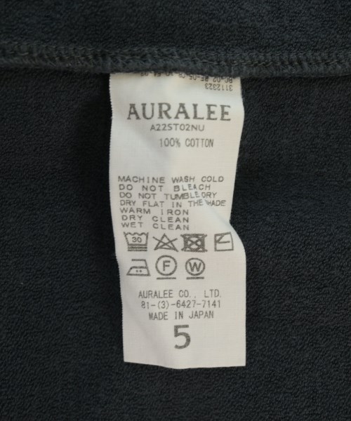 AURALEE（オーラリー）Tシャツ・カットソー グレー サイズ:5(L位) メンズ/2200729285094