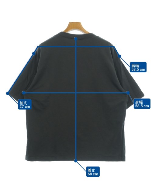 AURALEE（オーラリー）Tシャツ・カットソー グレー サイズ:5(L位) メンズ/2200729285094