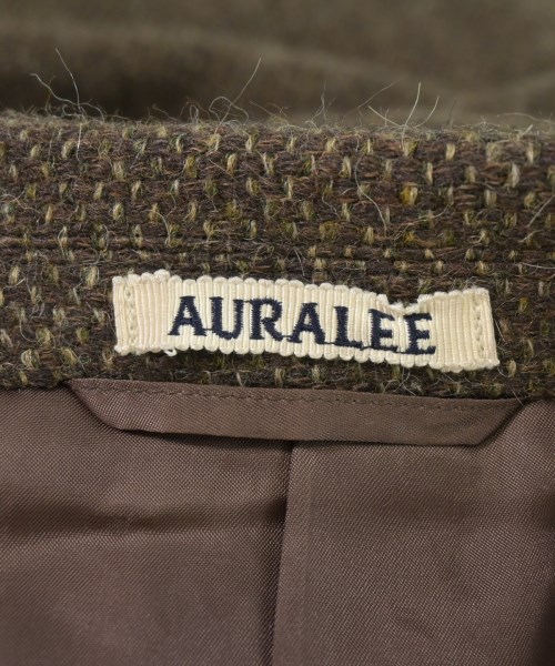 AURALEE（オーラリー）チェスターコート 茶 サイズ:1(XXS位) メンズ/2200730585015