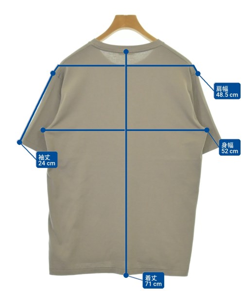 AURALEE（オーラリー）Tシャツ・カットソー 茶 サイズ:3(S位) メンズ/2200730944058