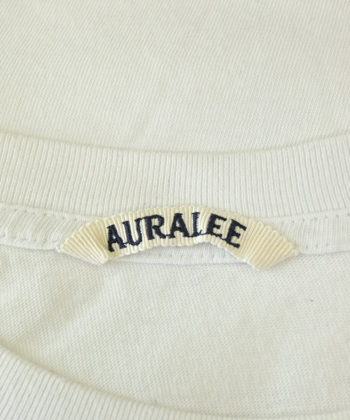 AURALEE（オーラリー）Tシャツ・カットソー 白 サイズ:3(S位) メンズ/2200731750023