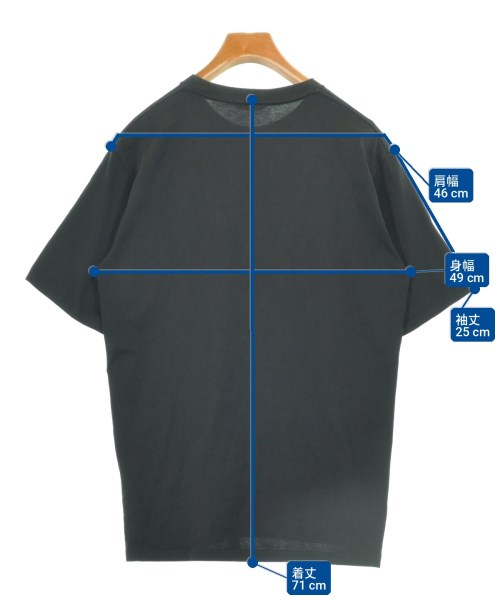 AURALEE（オーラリー）Tシャツ・カットソー 黒 サイズ:3(S位) メンズ/2200728308015