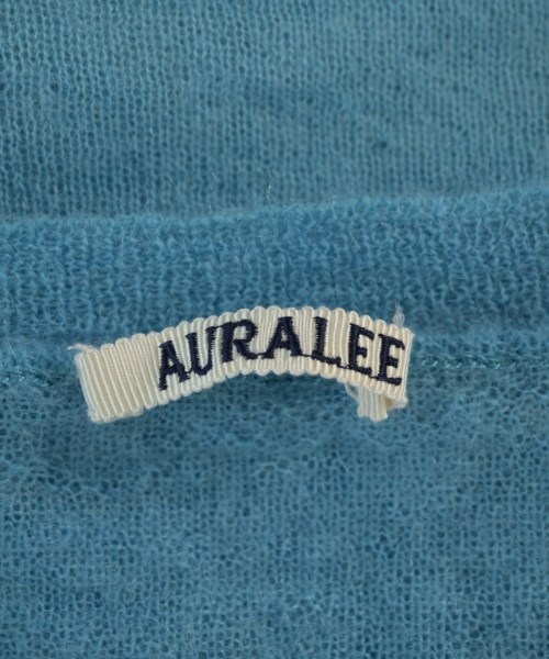 AURALEE（オーラリー）ニット・セーター 青 サイズ:4(M位) メンズ/2200733454011