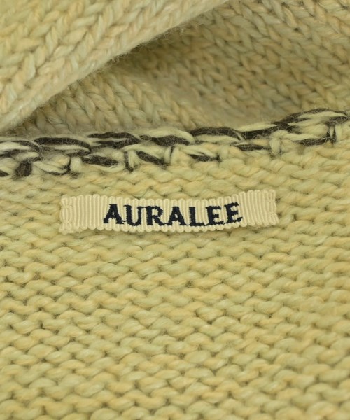 AURALEE（オーラリー）カーディガン 黄 サイズ:3(S位) メンズ/2200733567032