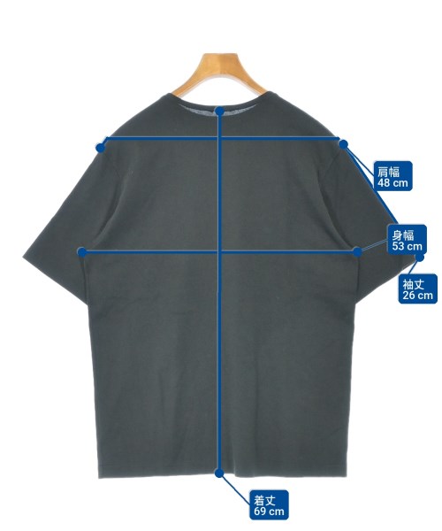 AURALEE（オーラリー）Tシャツ・カットソー 黒 サイズ:3(S位) メンズ/2200733567056